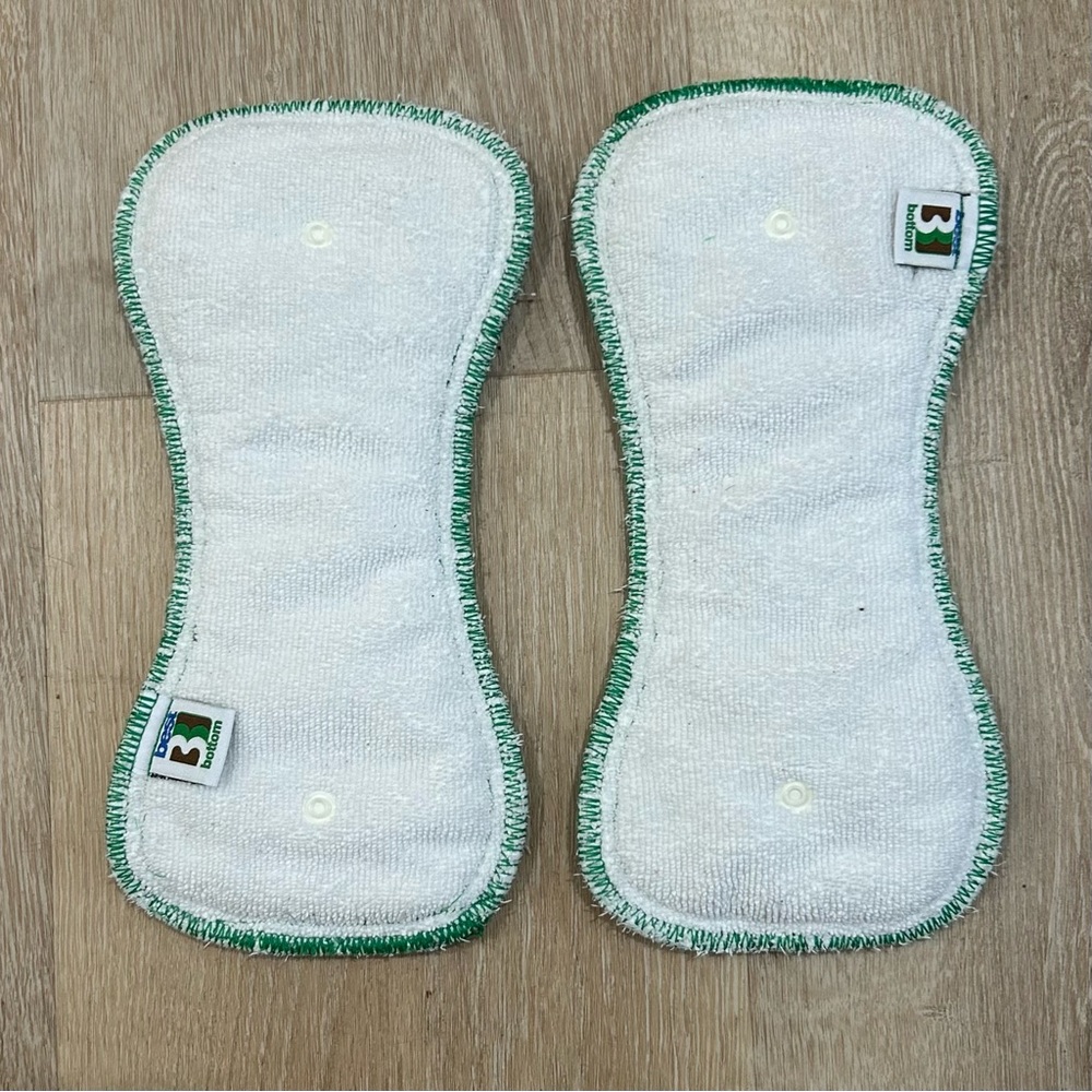 Best Bottom Microfiber Doublers Small Cloth Diaper Inserts Birth - 14 lbs